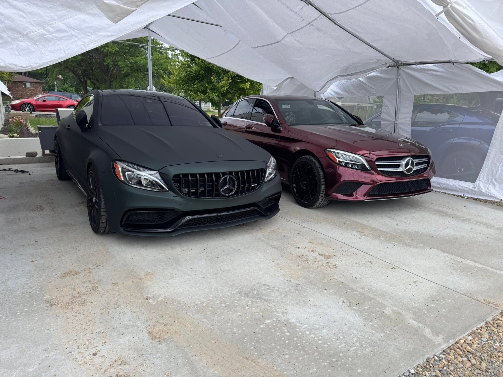 Vinyl Wrap — Mercedes-AMG